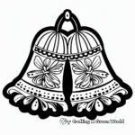 Decorative Wedding Bells Coloring Pages for Artists 2