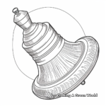Delicate Handbell Coloring Pages for Aesthetics 3