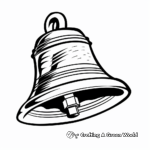 Delicate Handbell Coloring Pages for Aesthetics 4