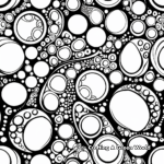 Detailed Bubble Patterns Coloring Pages 1