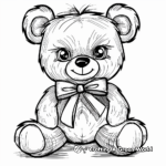 Detailed Build a Bear Workshop Coloring Pages 3