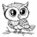 Detailed Cute Animal Hard Coloring Pages 2