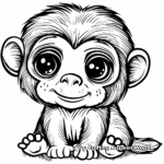 Detailed Cute Animal Hard Coloring Pages 3