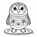 Detailed Cute Animal Hard Coloring Pages 4