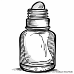 Detailed Foundation Bottle Coloring Pages 4