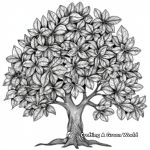 Detailed Generational Family Tree Coloring Pages 2