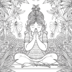 Detailed Gratitude Coloring Pages for Adults 4