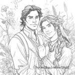 Detailed Lewis and Clark Portraits for Coloring 3