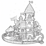 Detailed Luigi Mansion Coloring Pages 1