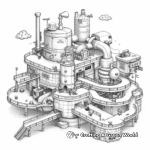 Detailed Luigi Mansion Coloring Pages 3