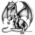 Detailed Mythical Creatures: DND Coloring Pages 2