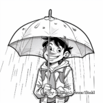 Different Types of Rainy Seasons Coloring Pages 4