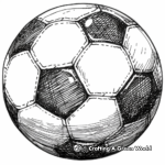 Different Types of Soccer Ball Coloring Pages 1