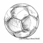 Different Types of Soccer Ball Coloring Pages 2