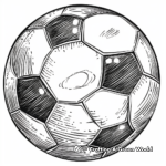 Different Types of Soccer Ball Coloring Pages 3
