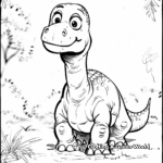 Dinosaur Adventures Coloring Pages 2