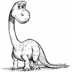 Dinosaur Adventures Coloring Pages 3