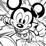 Disney Comic Coloring Pages 4