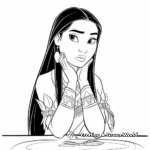 Disney's Pocahontas Character Coloring Pages 3