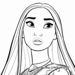 Disney's Pocahontas Character Coloring Pages 4