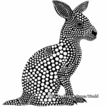 Dot Art Animal Coloring Pages 2