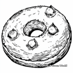 Doughnut Heaven Coloring Pages 4