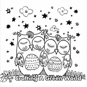 Owlicorn Coloring Pages - Free &amp; Printable!