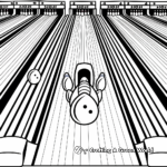 Duckpin Bowling Coloring Pages 3