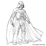 Dynamic Darth Vader Clone Wars Coloring Pages 4