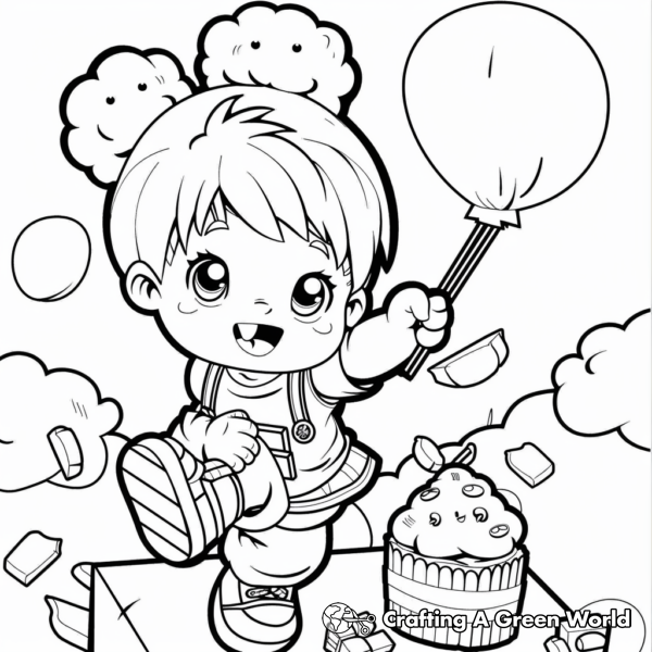 Dynamic Gacha Life Character Coloring Pages 1