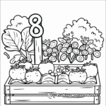 Eco-Friendly Garden Number 8 Coloring Pages 4