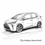 Eco-Friendly Toyota Mirai Coloring Book 3