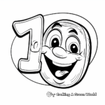 Educational Numbers 1-10 Coloring Pages for Preschoolers 1