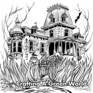 Disney Halloween Coloring Pages - Free &amp; Printable!