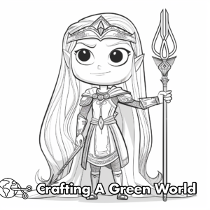 Elena Of Avalor Coloring Pages - Free &amp; Printable!