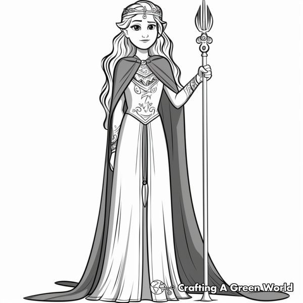Elena Of Avalor Coloring Pages - Free &amp; Printable!