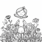 Empowering Bravery Feeling Coloring Pages 3