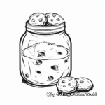 Empty Cookie Jar Coloring Pages 1