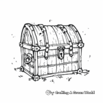 Enchanted Fairy Tale Treasure Chest Coloring Pages 3