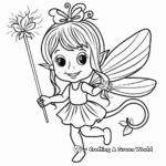 Enchanting Fairy Magic Coloring Pages 1