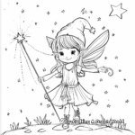 Enchanting Fairy Magic Coloring Pages 2