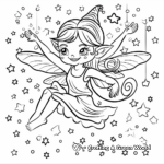 Enchanting Fairy Magic Coloring Pages 3