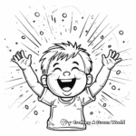 Energetic Excitement Feeling Coloring Pages 2