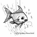 Exciting Fish Pinata Coloring Pages 3
