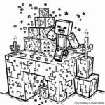 Exciting Minecraft Coloring Pages 3