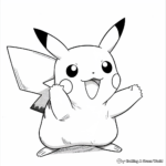 Exciting Pokemon Coloring Sheets 1