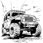 Exciting Vehicle Tracing Coloring Pages 2