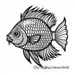Exotic African Fish Coloring Pages 3