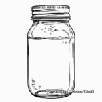 Fairy-Tale Inspired Mason Jar Coloring Pages 3