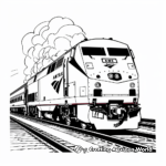 Famous Amtrak Routes Coloring Pages 3